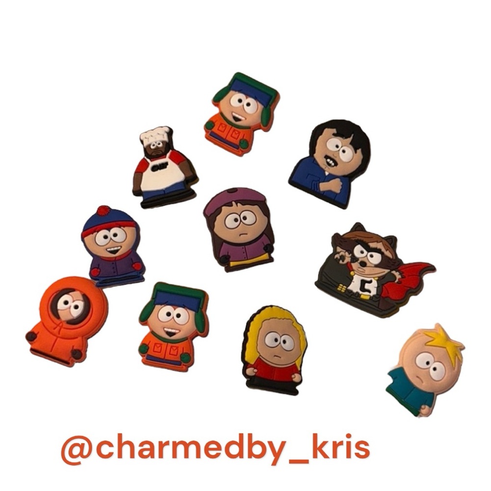 Croc charms - South Park bundle